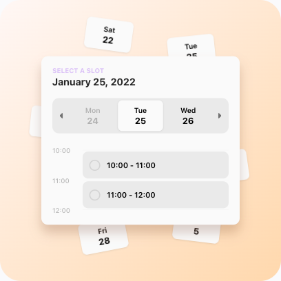 Send scheduling links guests love